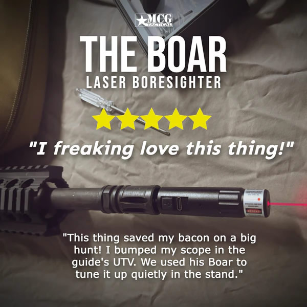 MCG Tactical Boar Laser Boresighter Review: The Ultimate Zeroing Tool You Can’t Miss