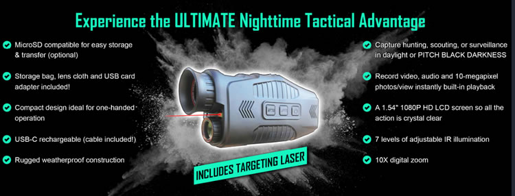 Raven IR Monoscope Reviews: Top Mcg Tactical Night Vision Binoculars for 2024