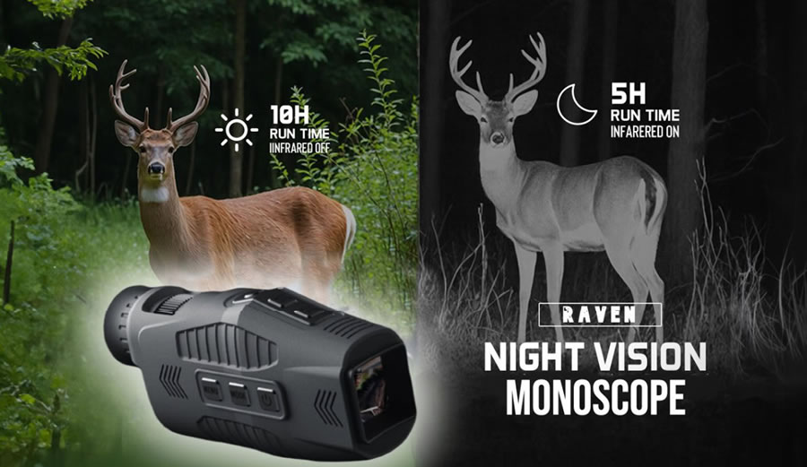 Raven IR Monoscope Reviews: Top Mcg Tactical Night Vision Binoculars for 2024