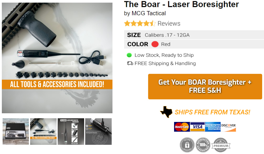 MCG Boar Laser Boresighter Review: Dominate Your Zero With This Green Sighting Tool
