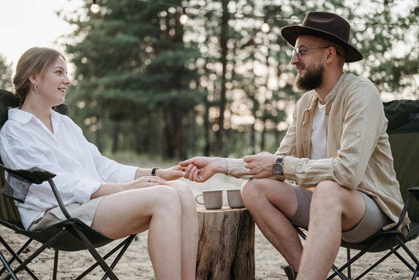 authentic wilderness camping experience
