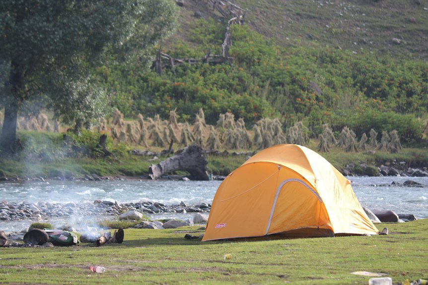 ham s actions in tent