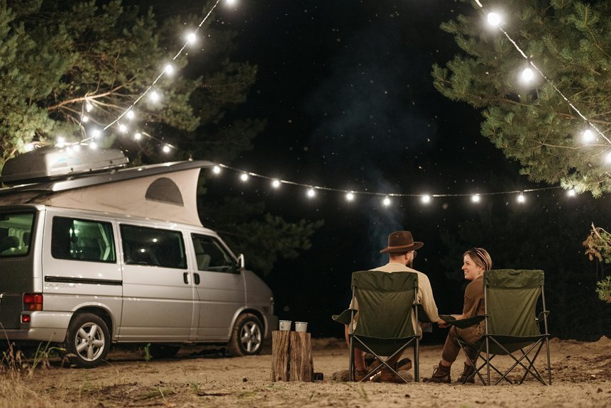 luxury outdoor camping experience