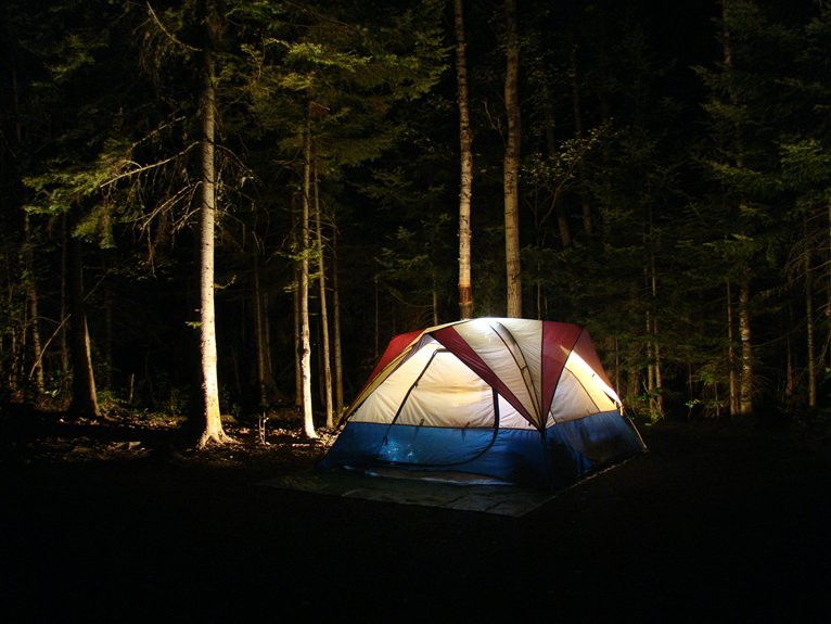 remote wilderness camping experience